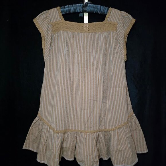 NWT Free People Alessia Mini Dress in Brown S - Picture 8 of 13